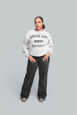 Crew neck sweatshirt women's