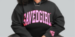 Women's black essential hoodie