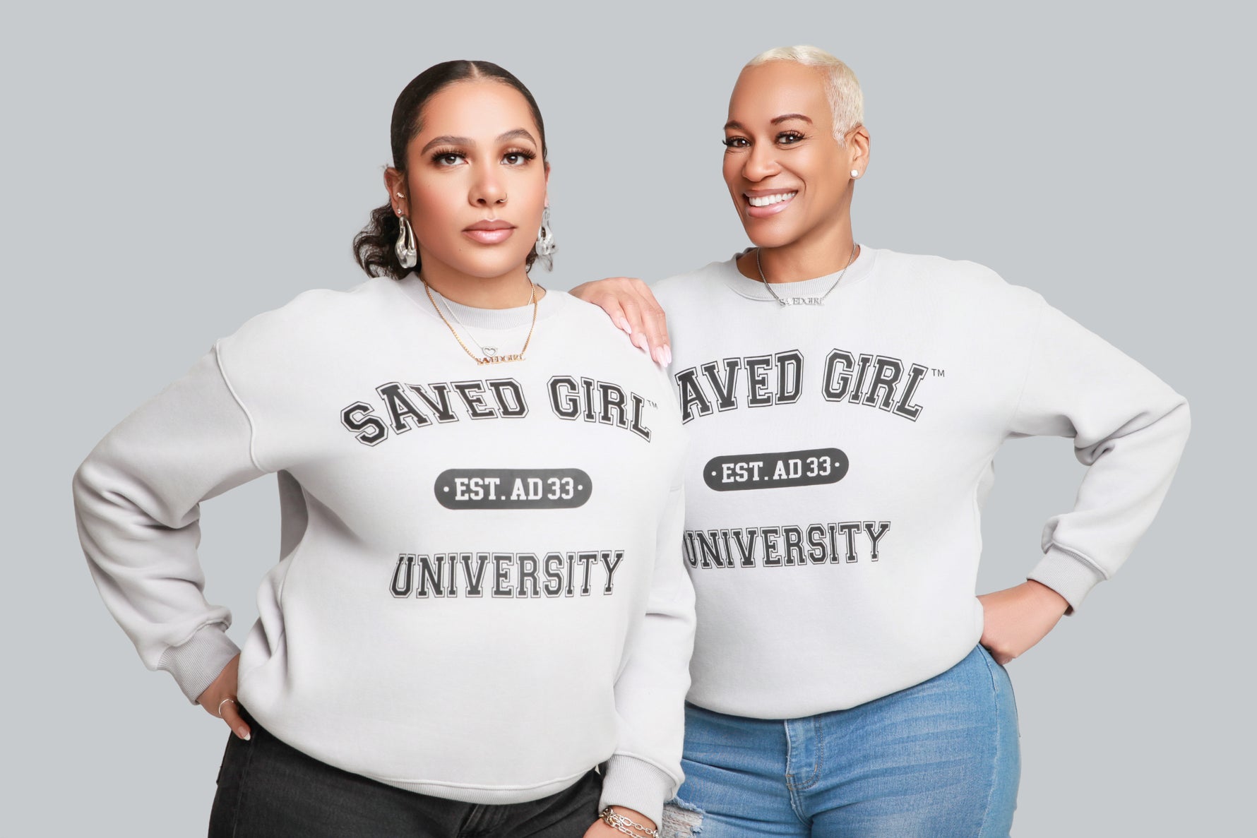 Crew neck sweatshirt women's