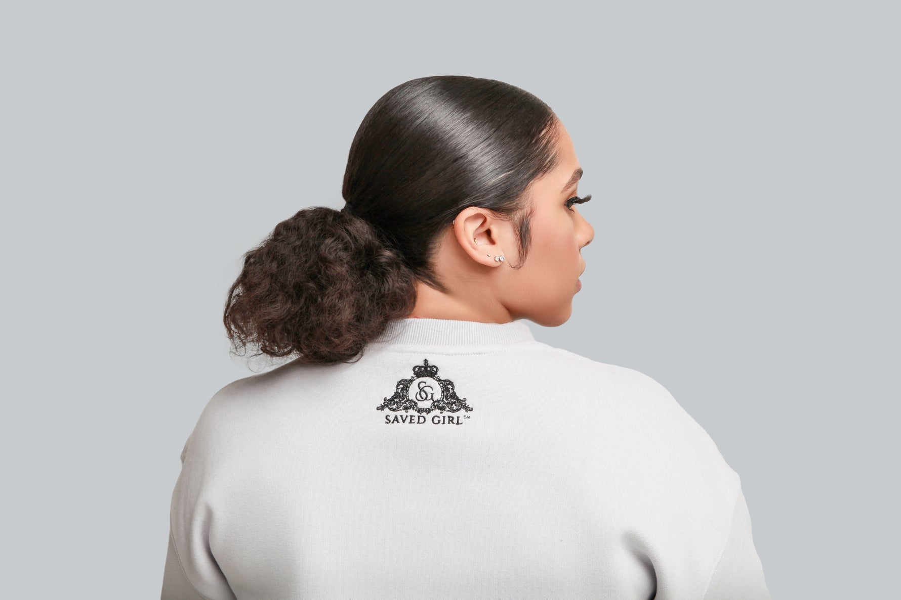 Crew neck sweatshirt women's