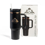 Stainless Steel Tumbler With Straw