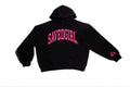 Women's black essential hoodie