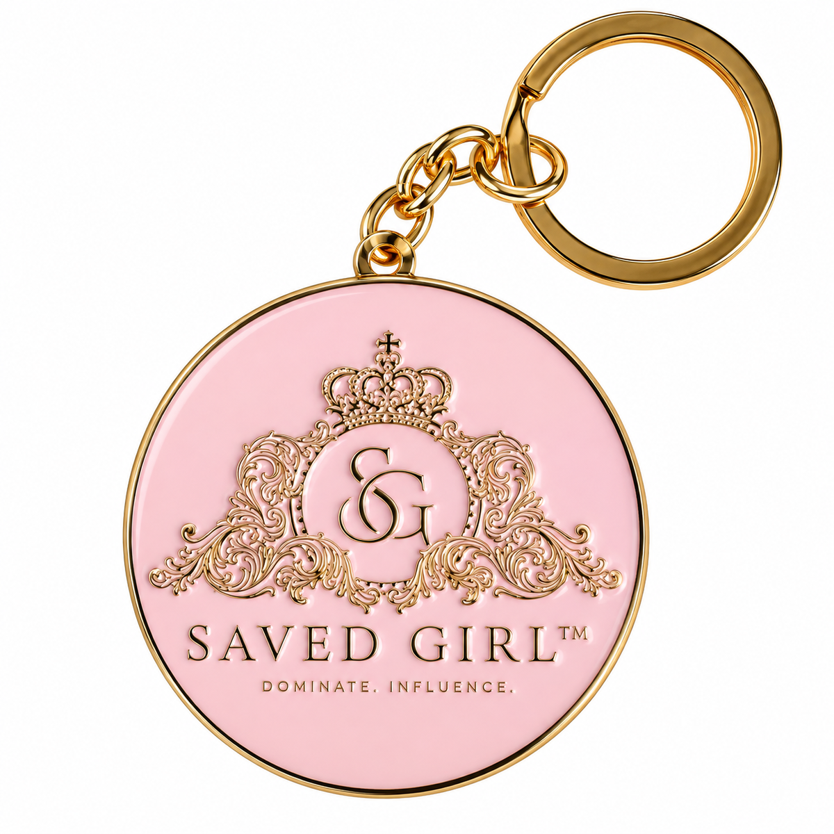 Saved Girl Luxe Keychain