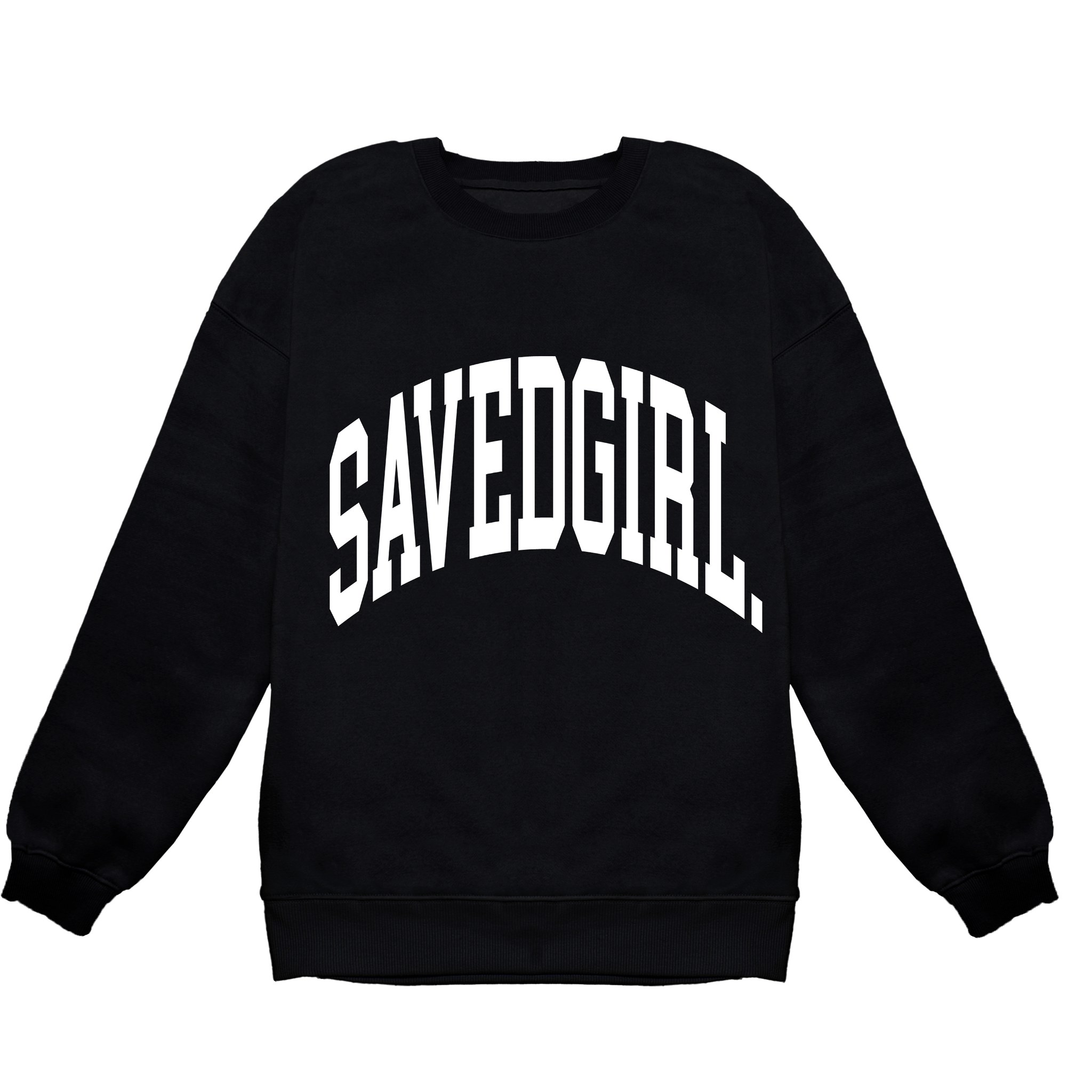 Haven Black Crew Neck Sweatshirt