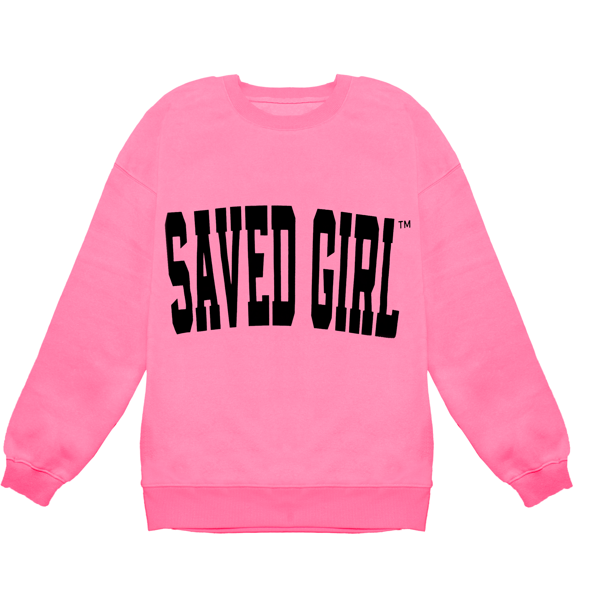 Pretty Tough Pink Crew Neck Sweatshirt