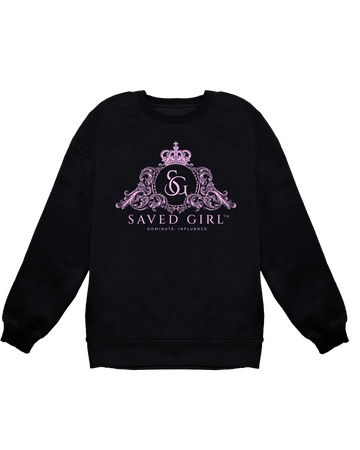 Saved Girl Signature Crew Sweatshirt