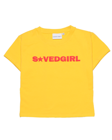 S★VED GIRL Puff Baby Tee