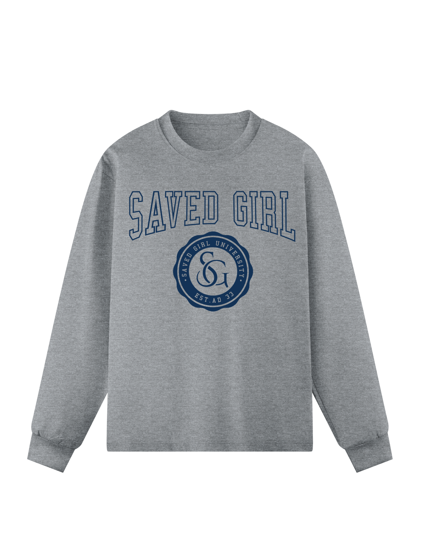 Saved Girl Class of AD 33 Long Tee