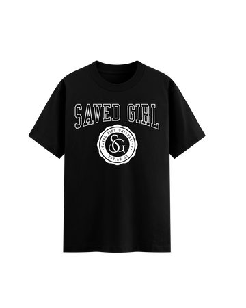 Saved Girl Class of AD 33 Short Tee