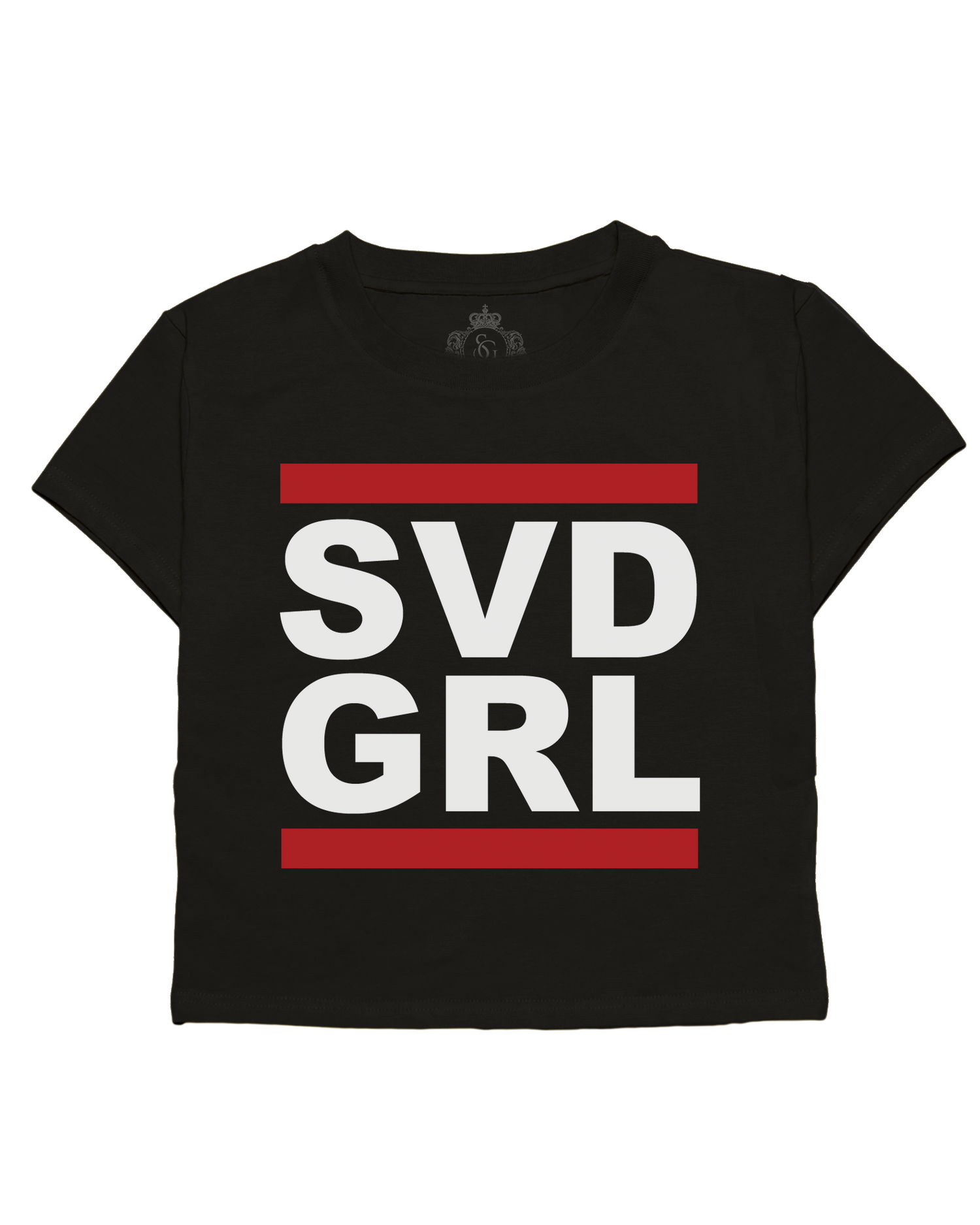 SVD GRL Retro Baby Tee